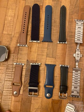 AppleWatch Ultra 1 , 7 correas tipo Hermès