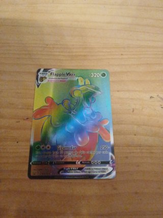 Carta Pokémon Flapple VMAX 320 HP