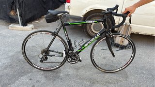 Bicicleta Marcello Strada Negra/Verde Talla L