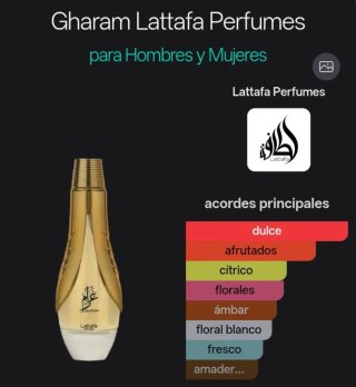 LATTAFA - GHARAM - HOMBRE Y MUJER