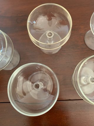 7 Coppette da gelato in vetro