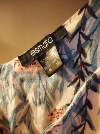 Mono corto estampado floral