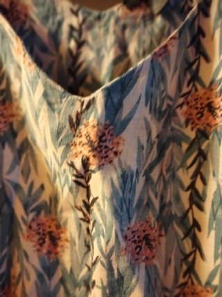 Mono corto estampado floral