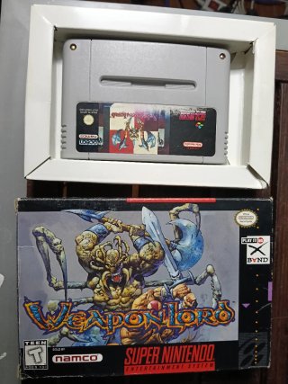 Weaponlord SNES PAL Super Nintendo