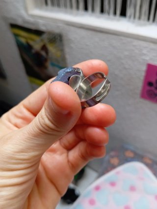 Pack 2 Anillos Bisutería Color Dorado Y Plateado