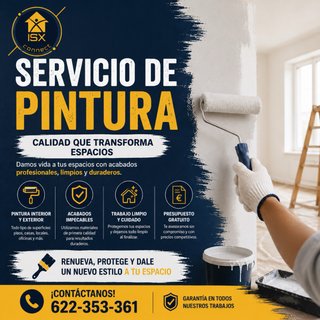 Servicio de pintura profesional