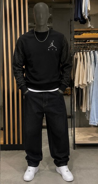 Jordan Flight Fleece Crew Original | Talla M |