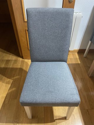 Mesa comedor con tabla extraible y 6 sillas