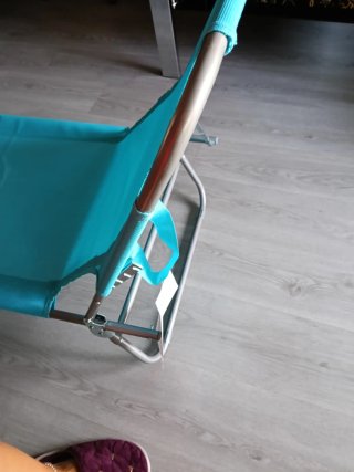 Tumbona plegable varios colores sin estrenar