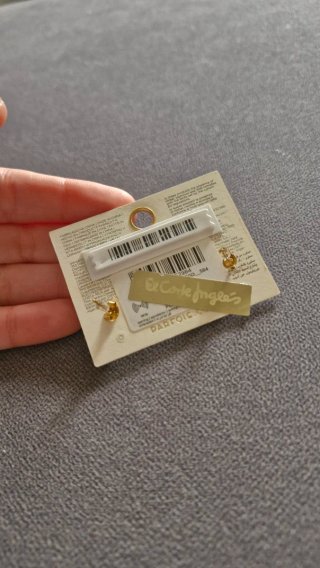 Pendientes Parfois Dorados Nuevos