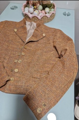 Traje de Fallero Marrón y Dorado