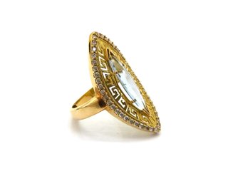 E1809323-0    Anillo Oro 18k Con Circonita