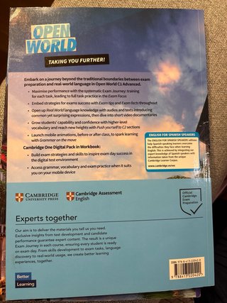 Pack Open World Advanced C1 – Cambridge