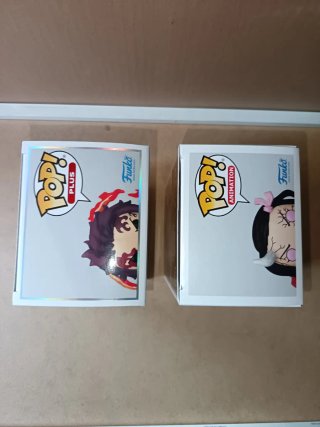 Lote 2 Figuras Funko Demon Slayer Nezuko Tanjiro