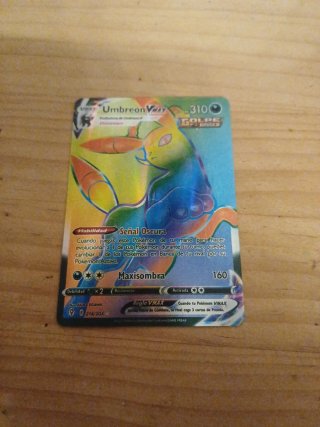 Carta Pokémon Umbreon VMAX 214/203