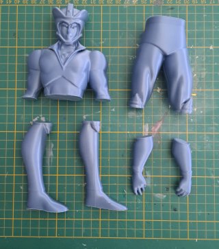 Tetsuya Tsurugi mazinga stampa 3d
