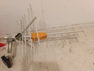 Antena TV TDT UHF VHF