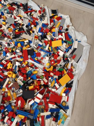 Lego Grande lotto di pezzi originali 8,4 kg