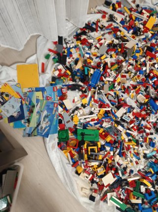 Lego Grande lotto di pezzi originali 8,4 kg