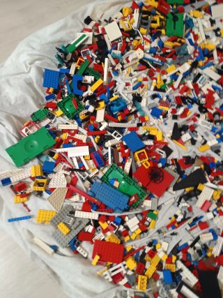 Lego Grande lotto di pezzi originali 8,4 kg