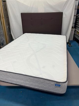Base Tapizada + Colchón Visco 150x200