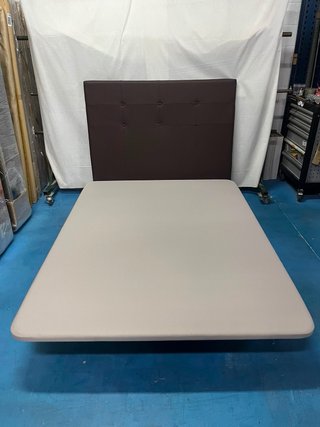 Base Tapizada + Colchón Visco 150x200