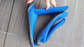Fato de Mergulho Neoprene Azul e Vermelho