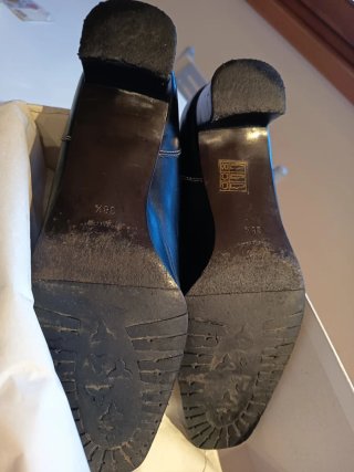 Scarpe Madras Nere con Fibbia 38 1/2