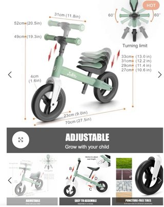 Bicicleta de equilibrio Jollito rosa