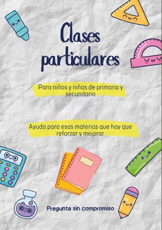 Clases particulares primaria y secundaria