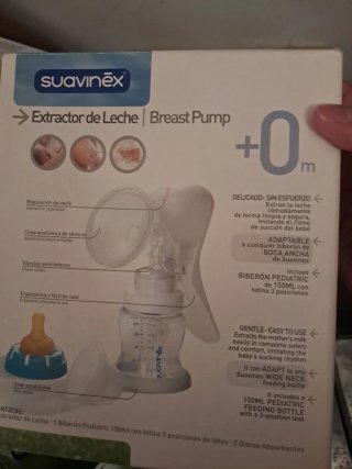 Sacaleches Suavinex + Biberón Pediatric 150ml