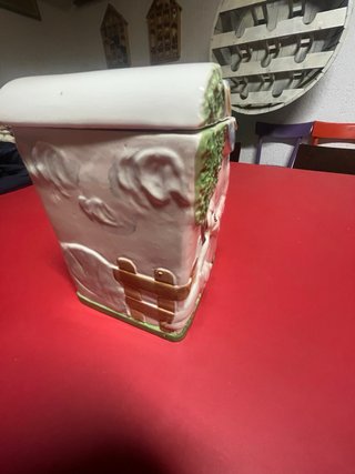 Barattolo Biscotti Naif Ceramica