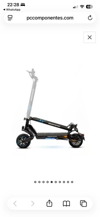 Patinete Eléctrico 500W Casi Nuevo