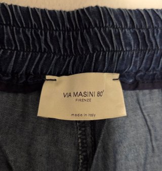 Via Masini 80 Pantaloni   Tg 48 (Misure in foto)