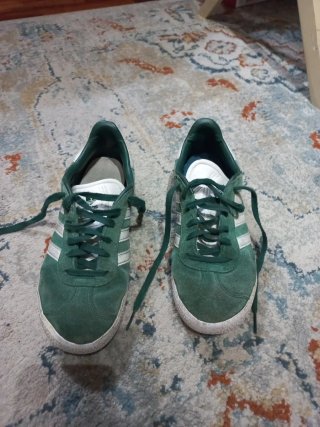 Zapatillas t.38 Adidas Gazelle niñ@/mujer verde