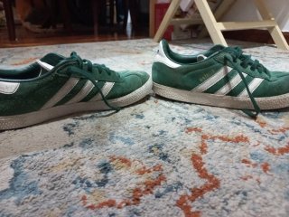 Zapatillas t.38 Adidas Gazelle niñ@/mujer verde
