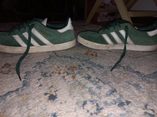 Zapatillas t.38 Adidas Gazelle niñ@/mujer verde