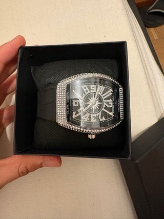 Reloj DENVOST Negro y Plateado
