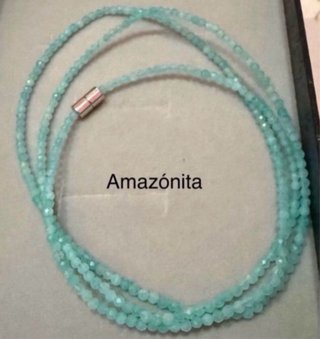 Collar minerales naturales medida  70cm elige