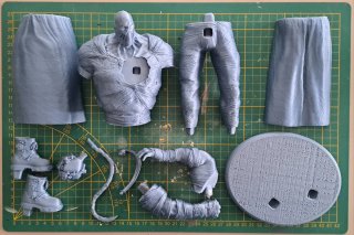 Nemesis Resident Evil stampa 3d