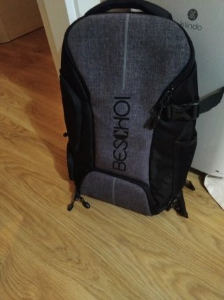 Mochila Fotografía BESCHOI Negra/Gris