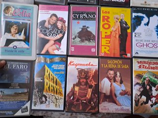 Películas VHS cintas COLECCIÓN chollo CAJAS chollo