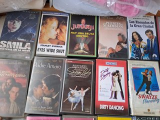 Películas VHS cintas COLECCIÓN chollo CAJAS chollo