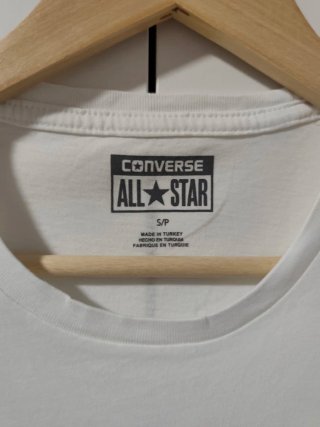 Camiseta Converse All Star Blanca Talla S