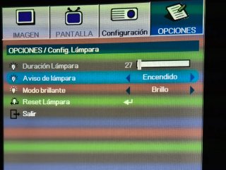 Proyector Optoma ES522. Como nuevo, en su caja.