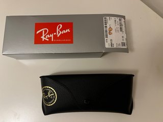 Gafas de Sol Ray-Ban Negras Lente Naranja