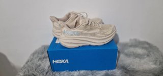 Zapatillas Hoka Clifton 9 Mujer Talla 38 Beige