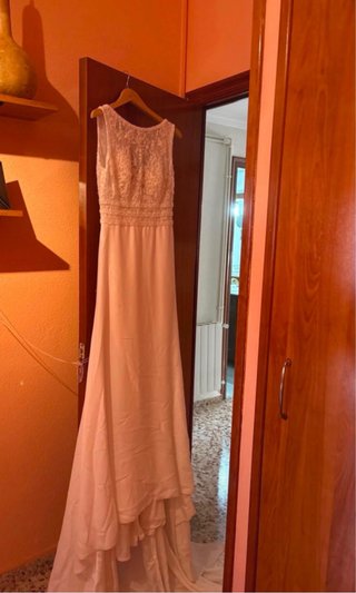 Traje de Novia Blanco Encaje