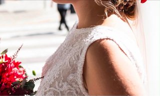Traje de Novia Blanco Encaje