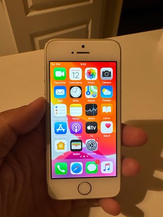iPhone SE Plata/Blanco